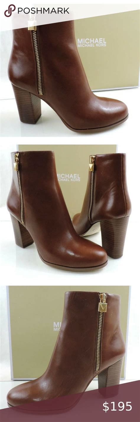 michael kors margaret leather boots|michael kors leather bootie sale.